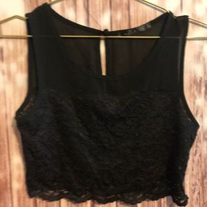 Must have sheer crop top lace